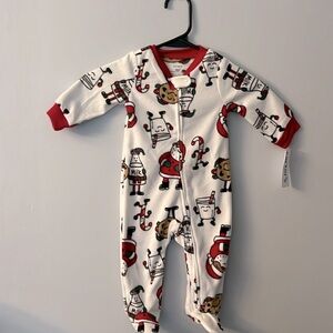 Carter’s Santa/Winter/ Christmas One Piece - 9 m…